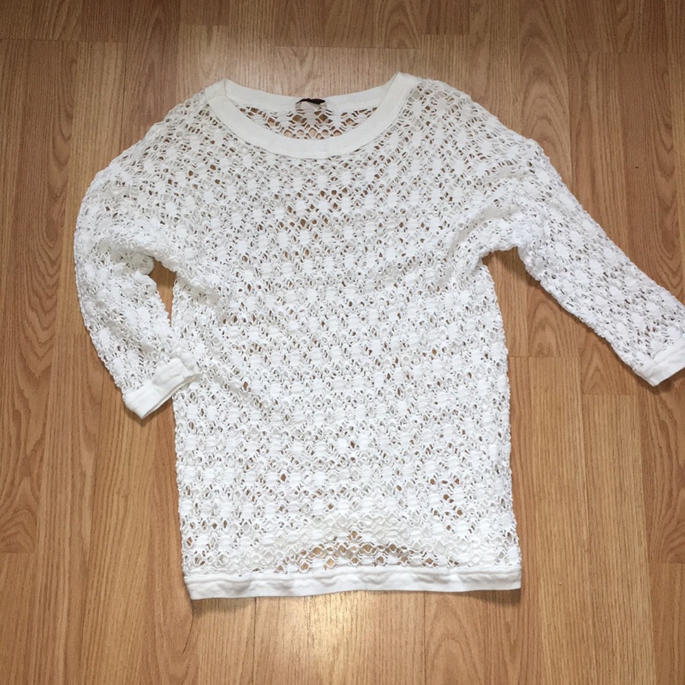 Vintage cablenet sweater